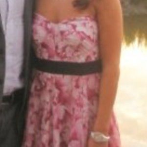 Anthropologie Maeve Sweetheart Floral Dress with Incredibly detailed Lining